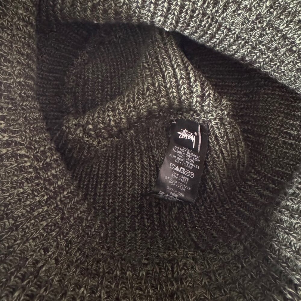 Brand New with tags STUSSY Green Marl Knit Bucket Hat - Picture 7 of 10